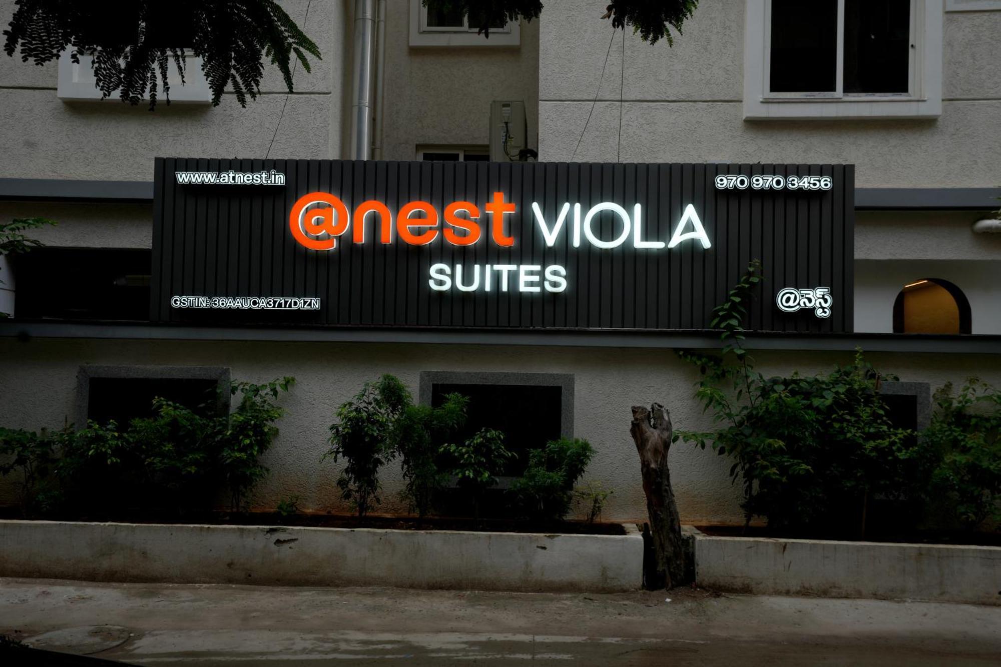 Viola Suites Hyderabad Eksteriør billede